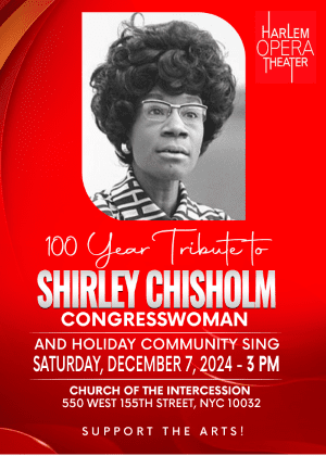 Shirley Chisholm flyer